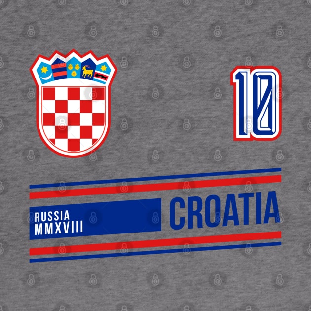 Croatia 2018 World Soccer Football Futbol Jersey Fan by CR8ART